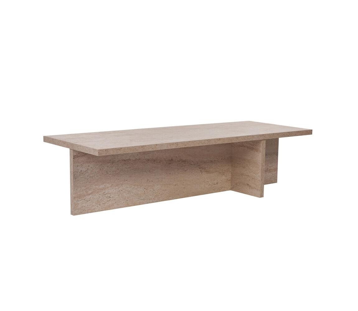 Konferenční stolek VERUM 120x45 cm béžová 746NRD1103