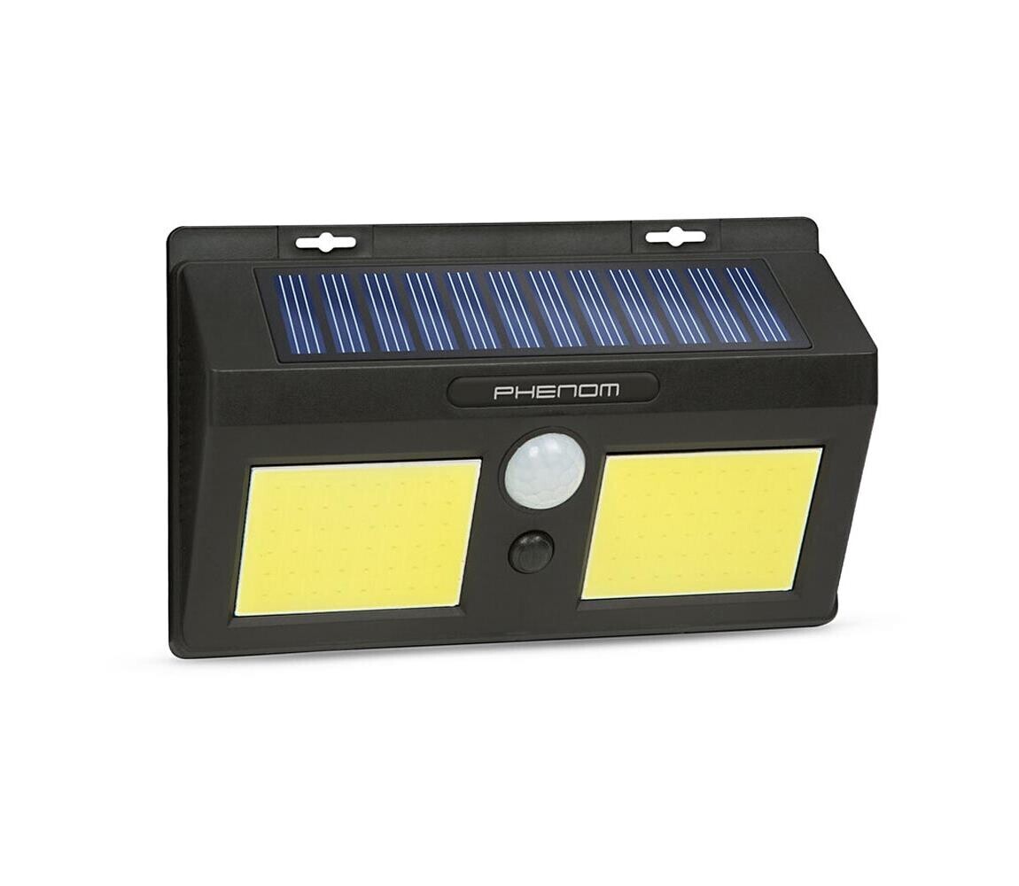 LED Solární nástěnné svítidlo se senzorem 2xLED/2,5W/5,5V IP65 55287