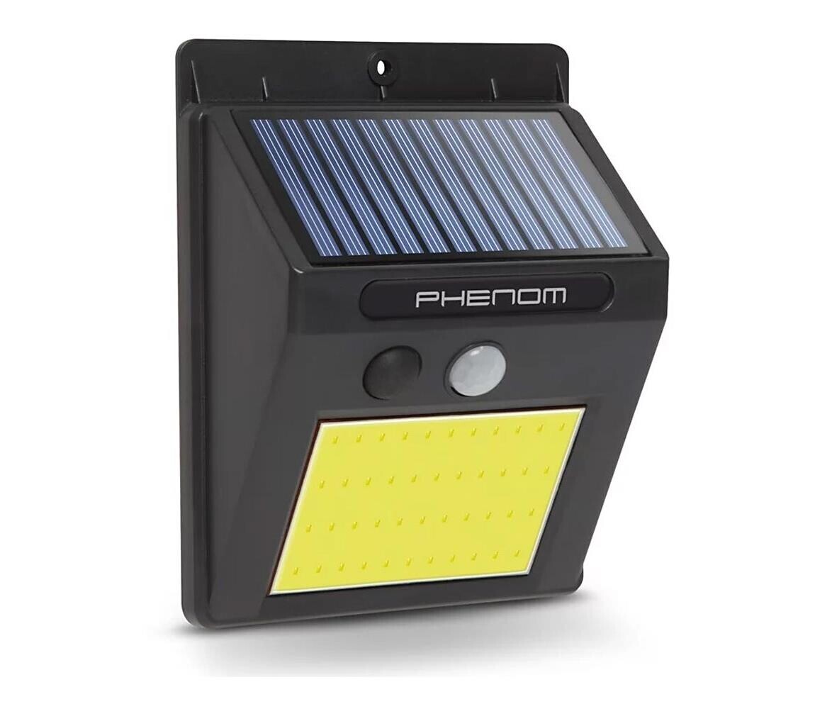 LED Solární nástěnné svítidlo se senzorem LED/3W/5,5V IP55 55288B
