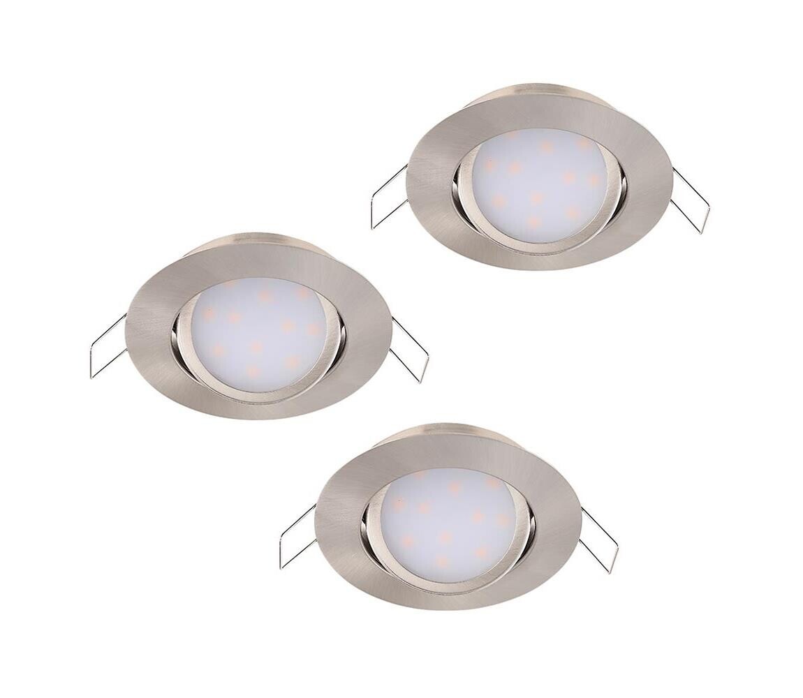 Eglo 32806 - SADA 3x LED Podhledové svítidlo MUNIZ 1xLED/6W/230V 32806
