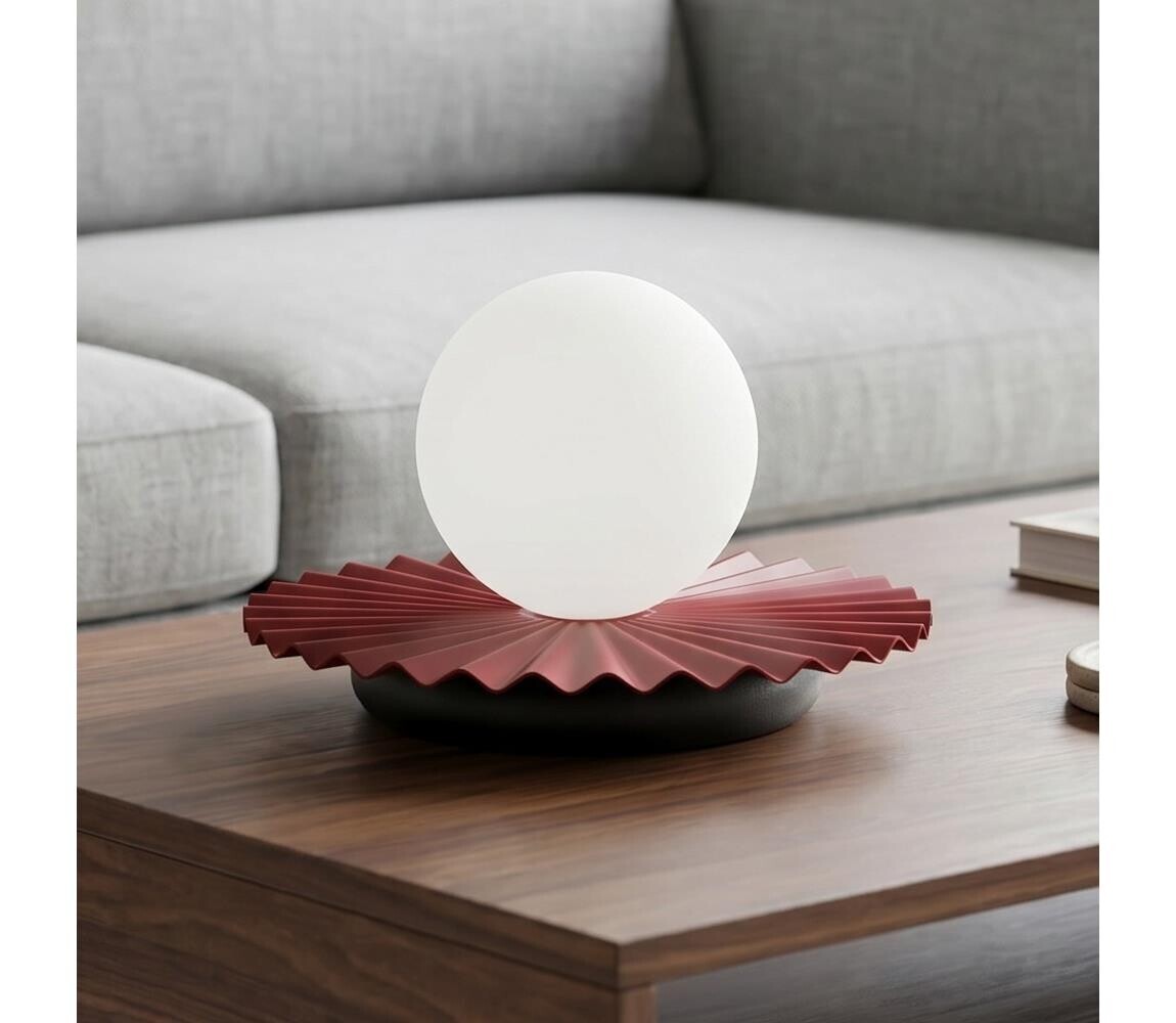 EMIBIG Stolní lampa UMBRA 1xG9/8W/230V červená 1732/LN1