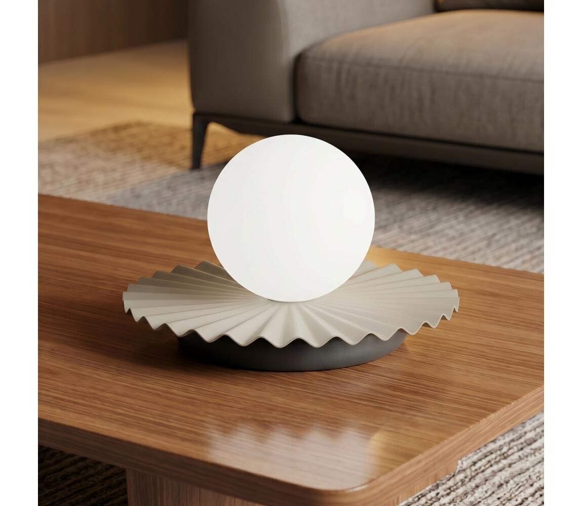 EMIBIG Stolní lampa UMBRA 1xG9/8W/230V béžová 1731/LN1