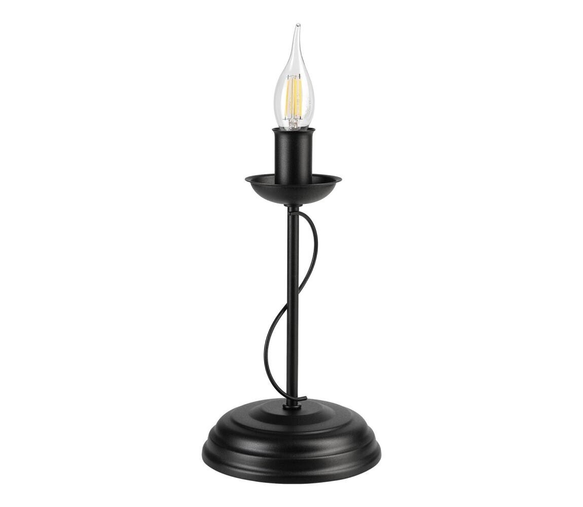 Stolní lampa ANTON 1xE14/60W/230V černá LN-1.294/CZARNY