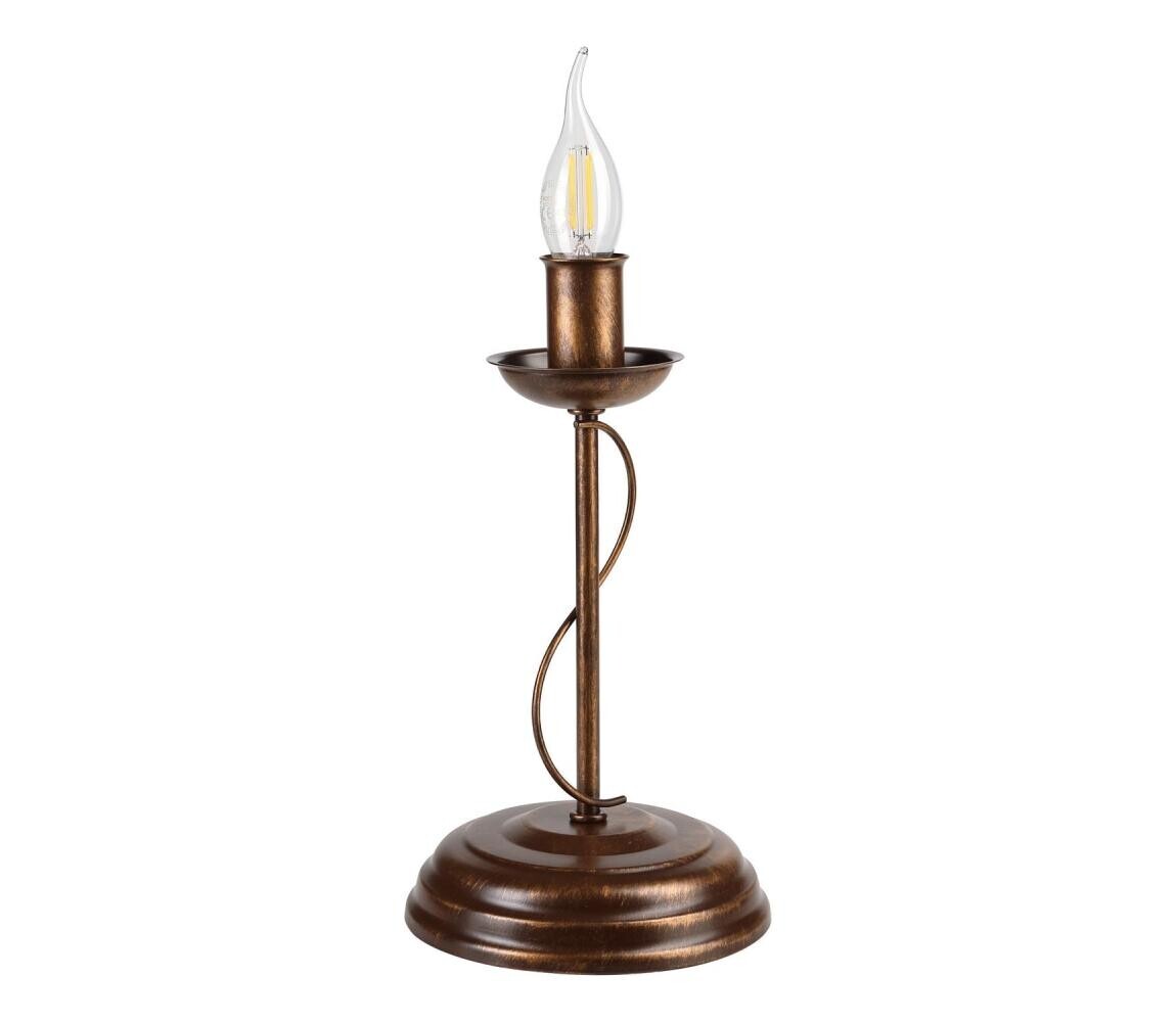 Stolní lampa ANTON 1xE14/60W/230V bronzová LN-1.294/BRĄZ