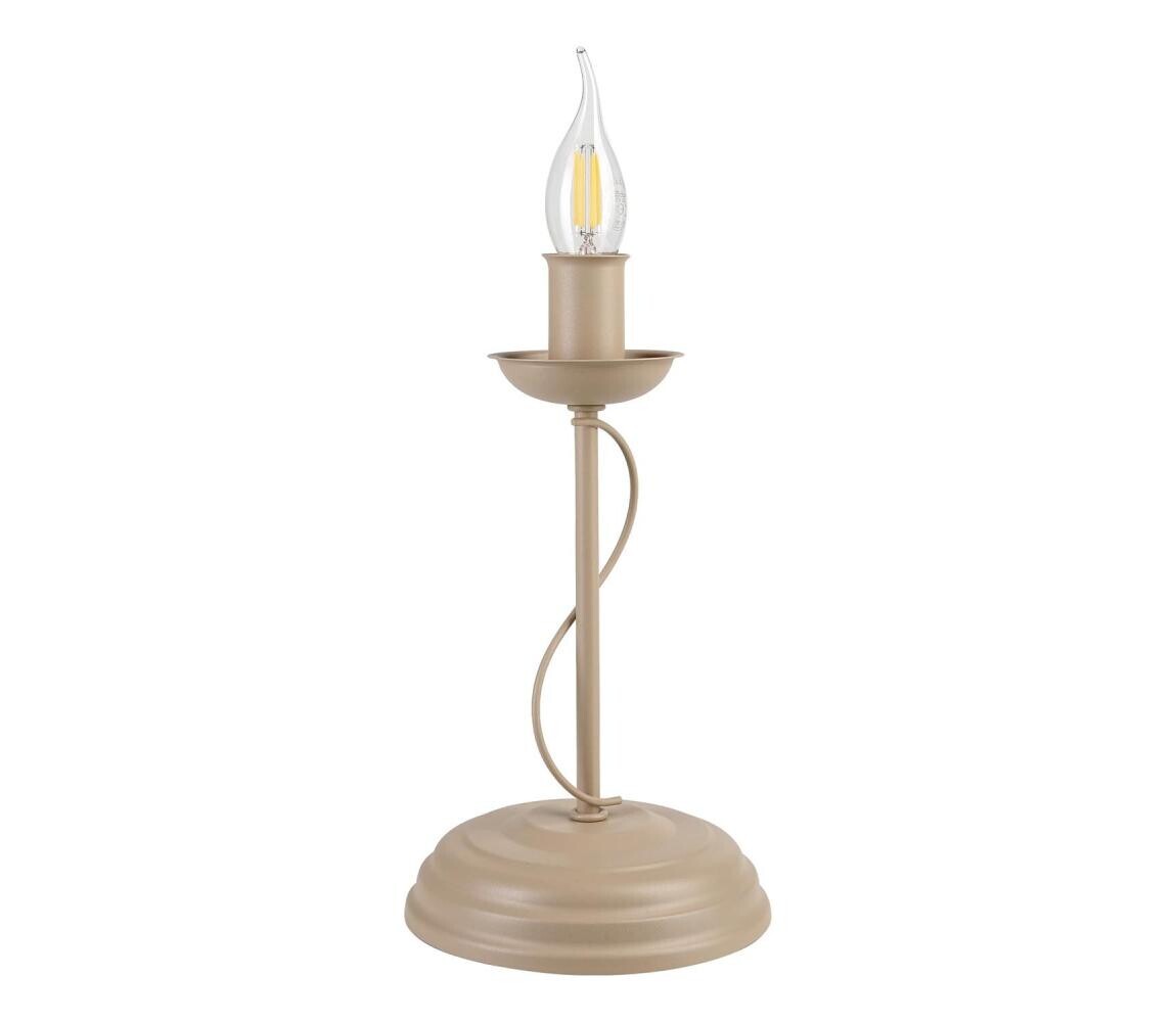Stolní lampa ANTON 1xE14/60W/230V béžová LN-1.294/BEŻ
