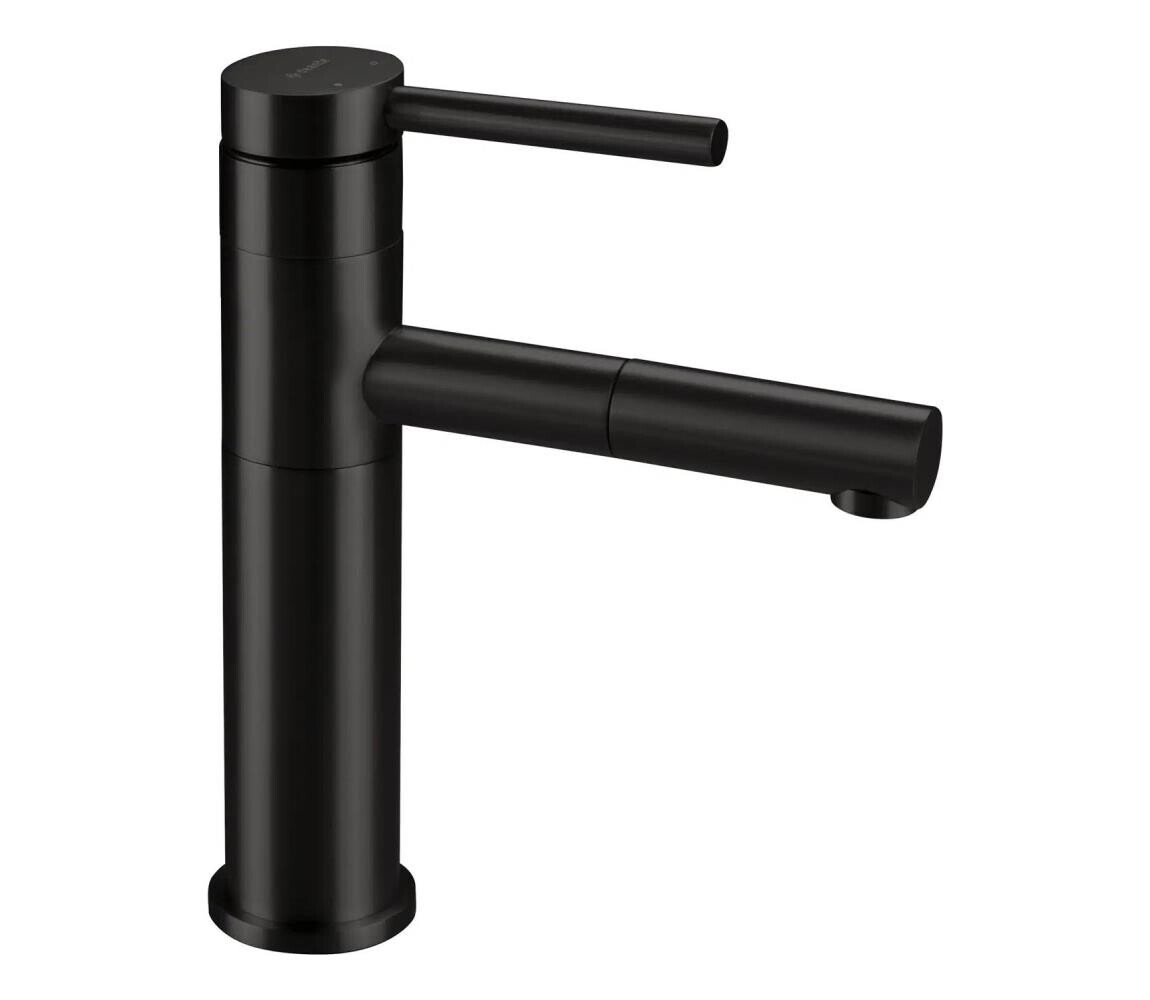 Deante BGE_N22M - Umyvadlová baterie s vytahovací sprškou ORA 22,9 cm černá BGE_N22M