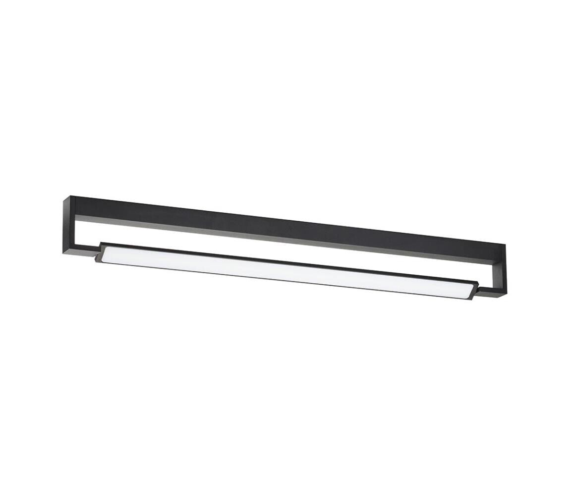 LED Koupelnové nástěnné svítidlo DEKSTER LED/36W/230V IP44 černá 3503