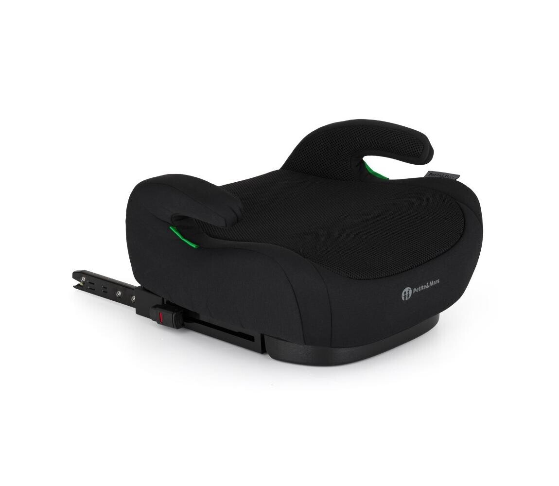 PETITE&MARS -Podsedák do auta OPTIMUS PRO i-Size Air 125-150 cm (22-36 kg) černá 647495
