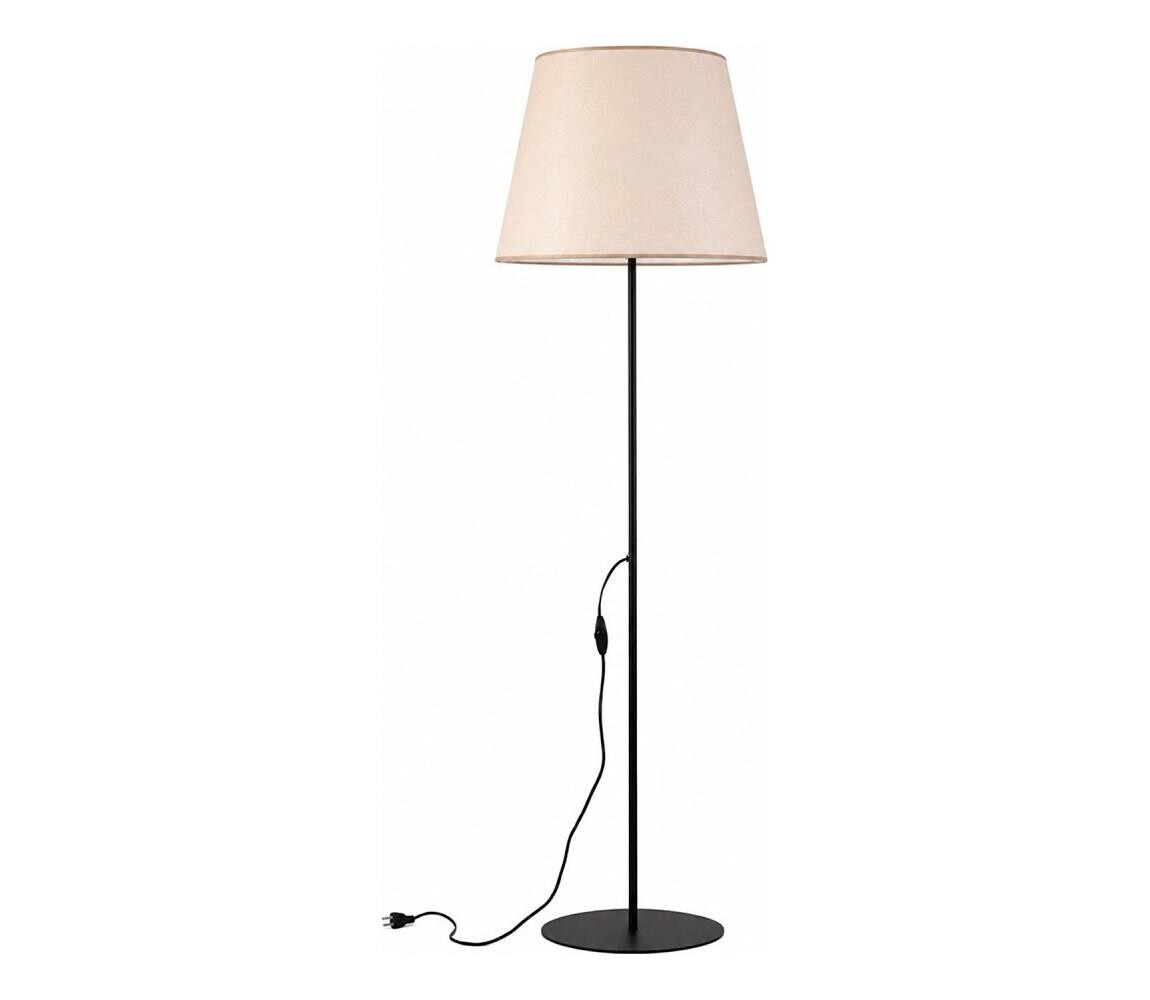 Stojací lampa MARTINA 1xE27/15W/230V černá/bílá 5815