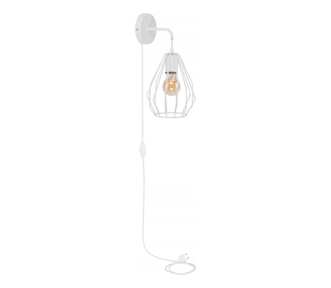 Nástěnná lampa BRYLANT 1xE27/60W/230V bílá 2284