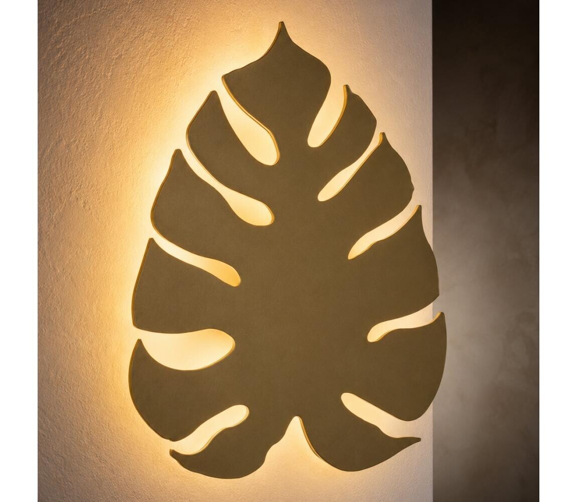 Nástěnné svítidlo MONSTERA 4xG9/6W/230V zlatá 4665