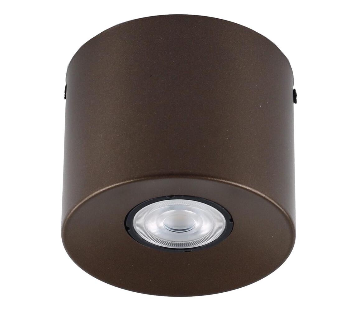 Bodové svítidlo ORION 1xGU10/10W/230V 9 cm hnědá 762