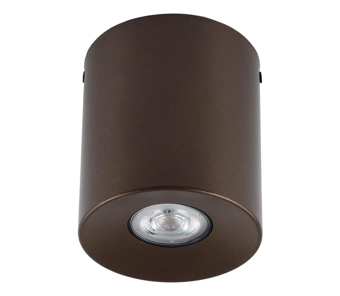 Bodové svítidlo ORION 1xGU10/10W/230V 12,5 cm hnědá 978