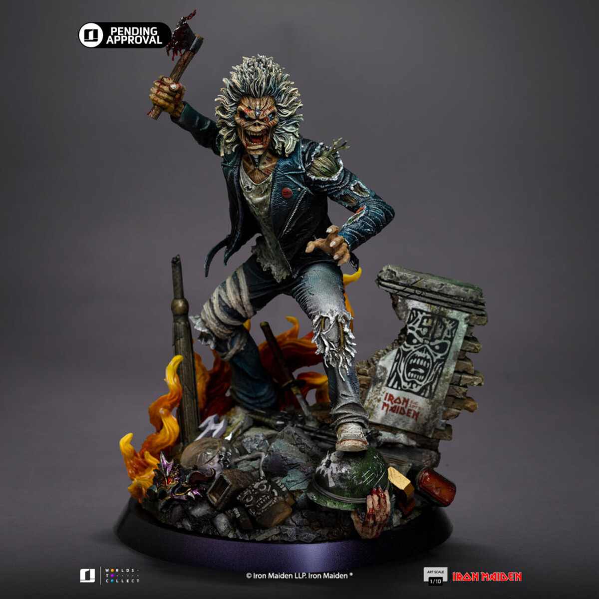 figurka Iron Maiden - Eddie 50th Year Anniversary