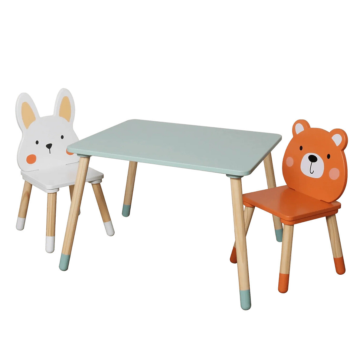 Ourbaby® dětský stůl se židlemi 48409
