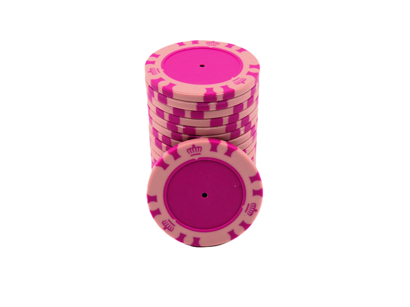 Kusový žeton na poker Las Vegas Blanc - růžový