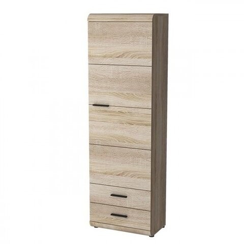 LASKI Regál LEXI 60, dub sonoma 60x194x37 dub sonoma