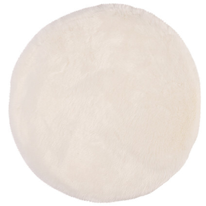 Kusový koberec Samba 495 Ivory kruh, 80x80 (průměr) kruh, bílá, ložnice, Obsession