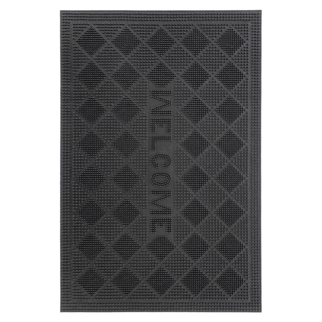 Kayoom DVEŘNÍ ROHOŽKA, 40/60 cm červená