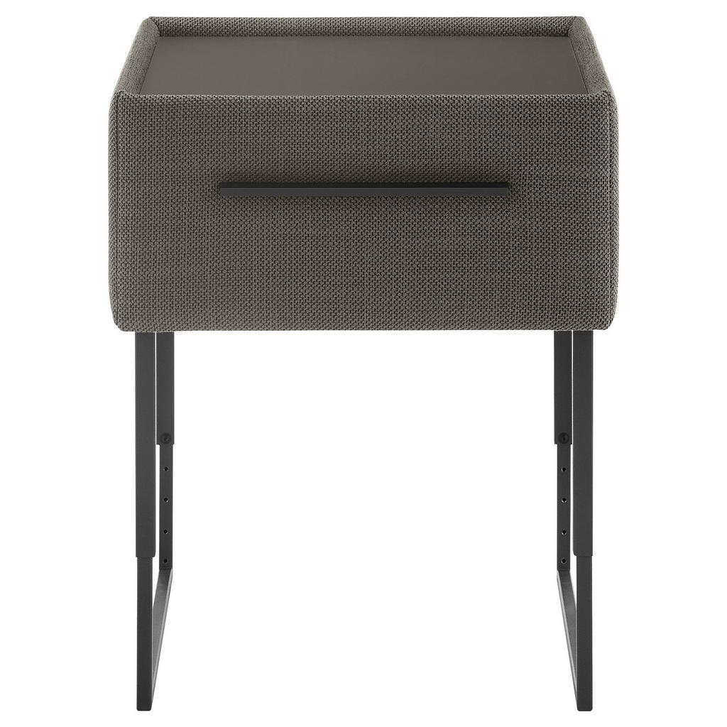 Dieter Knoll NOČNÍ STOLEK, smrk, borovice, hnědá, 49,3/45,5-61,5/45,9 cm