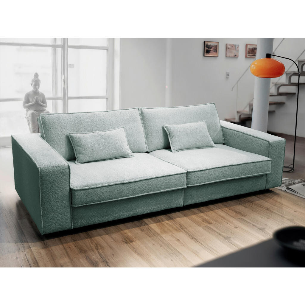 Livetastic POHOVKA BIG SOFA, plast, textil, kompozitní dřevo, antracitová