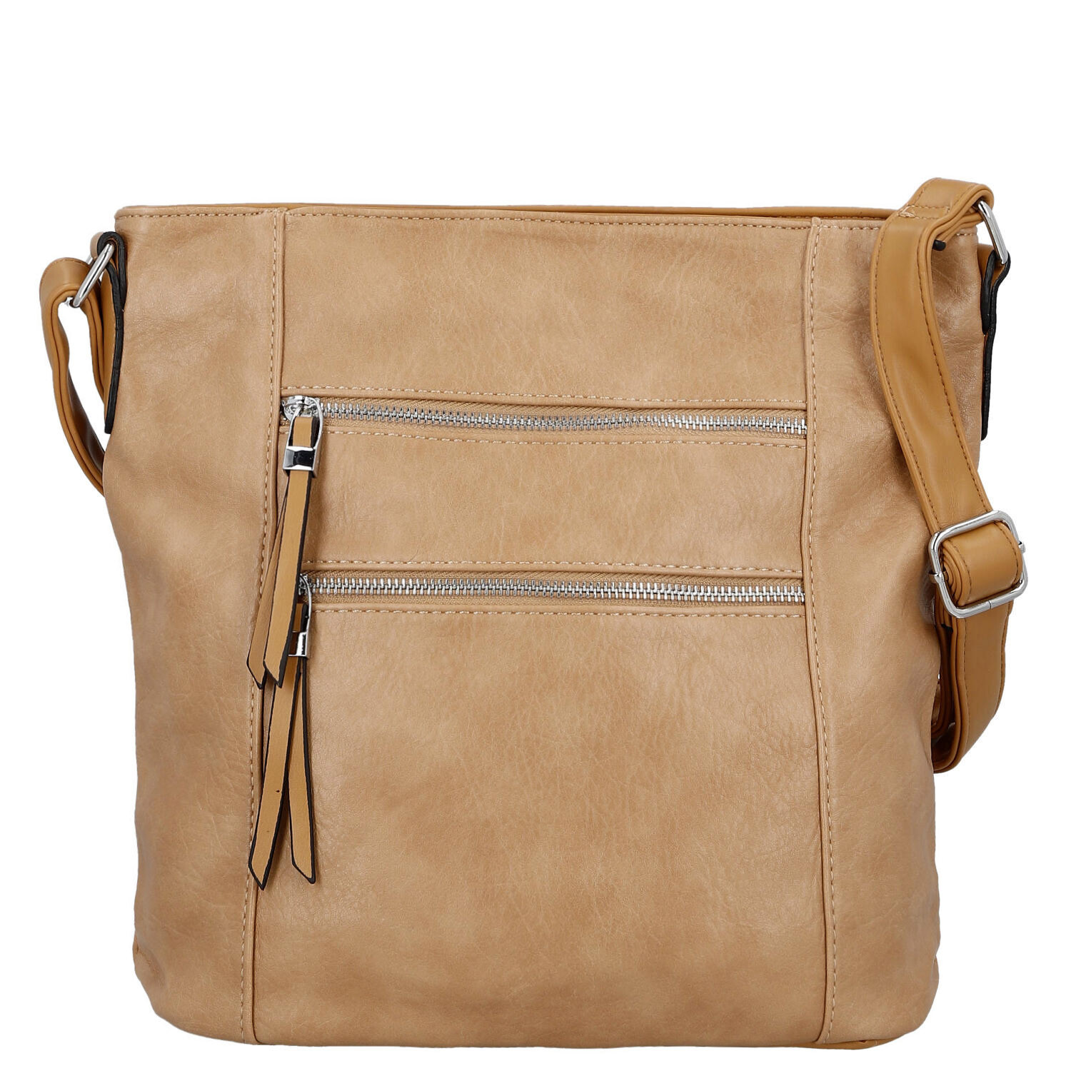 Dámská crossbody kabelka béžová - Firenze Kenza béžová