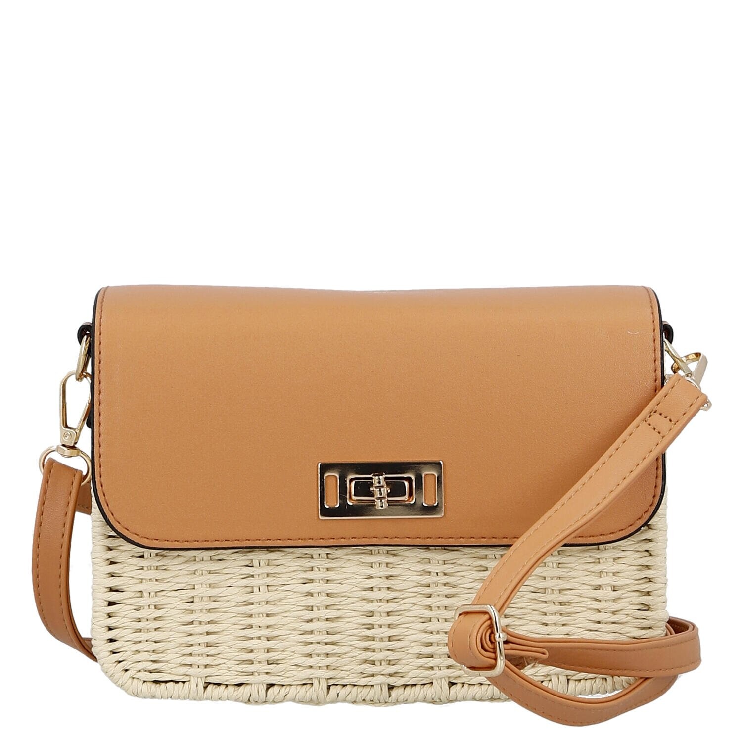 Dámská crossbody kabelka krémová - Firenze Briana krémová