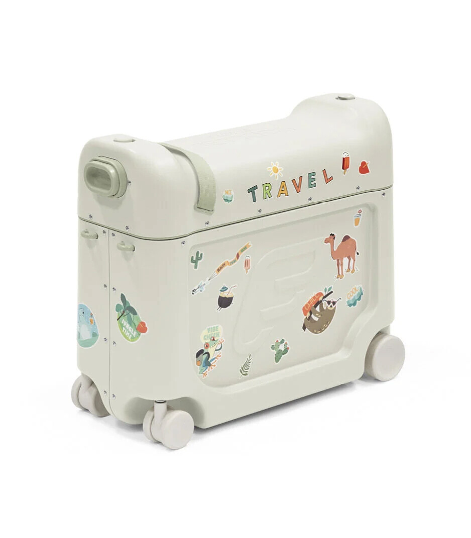 Stokke JetKids™ BedBox® - dětské zavazadlo s lůžkem, Sea Green - dvoreček