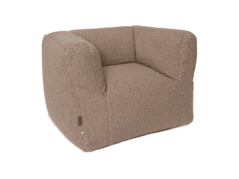Jollein Křeslo dětské Beanbag Teddy Warm Sand