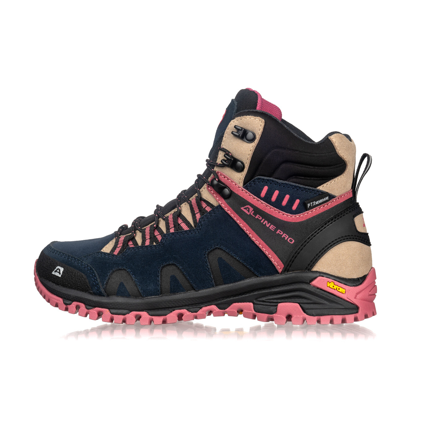 Outdoorová obuv s membránou ptx ALPINE PRO UBENE meavewood