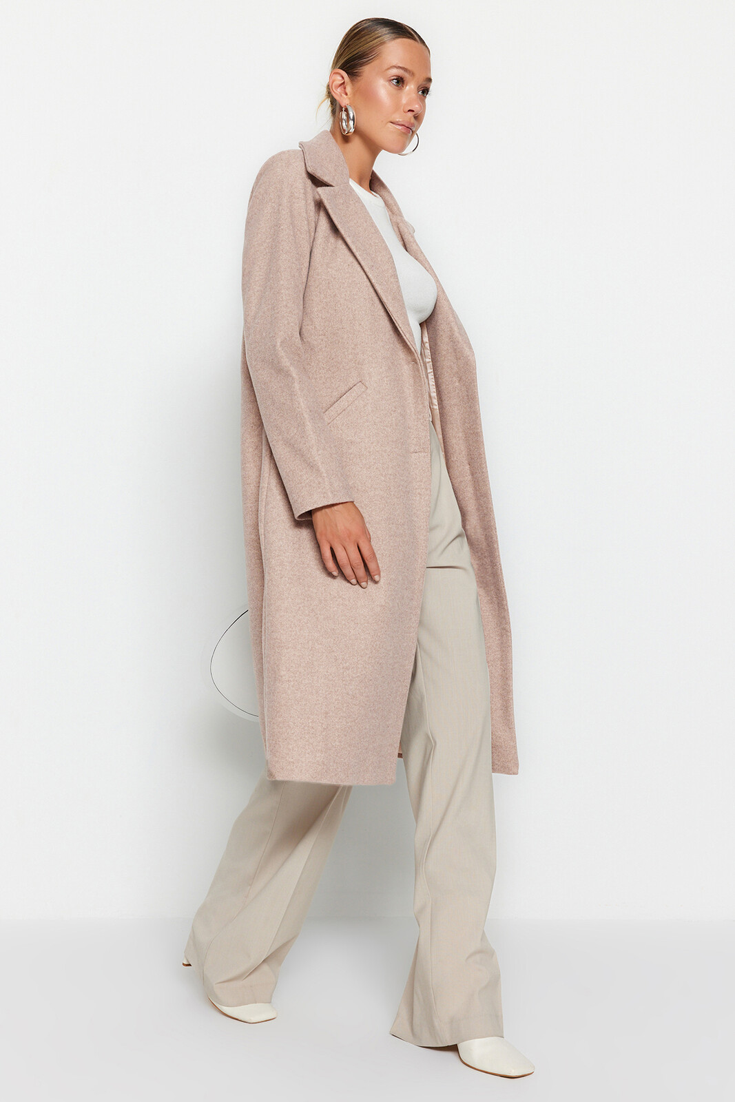 Trendyol Nork Long Cachet Coat