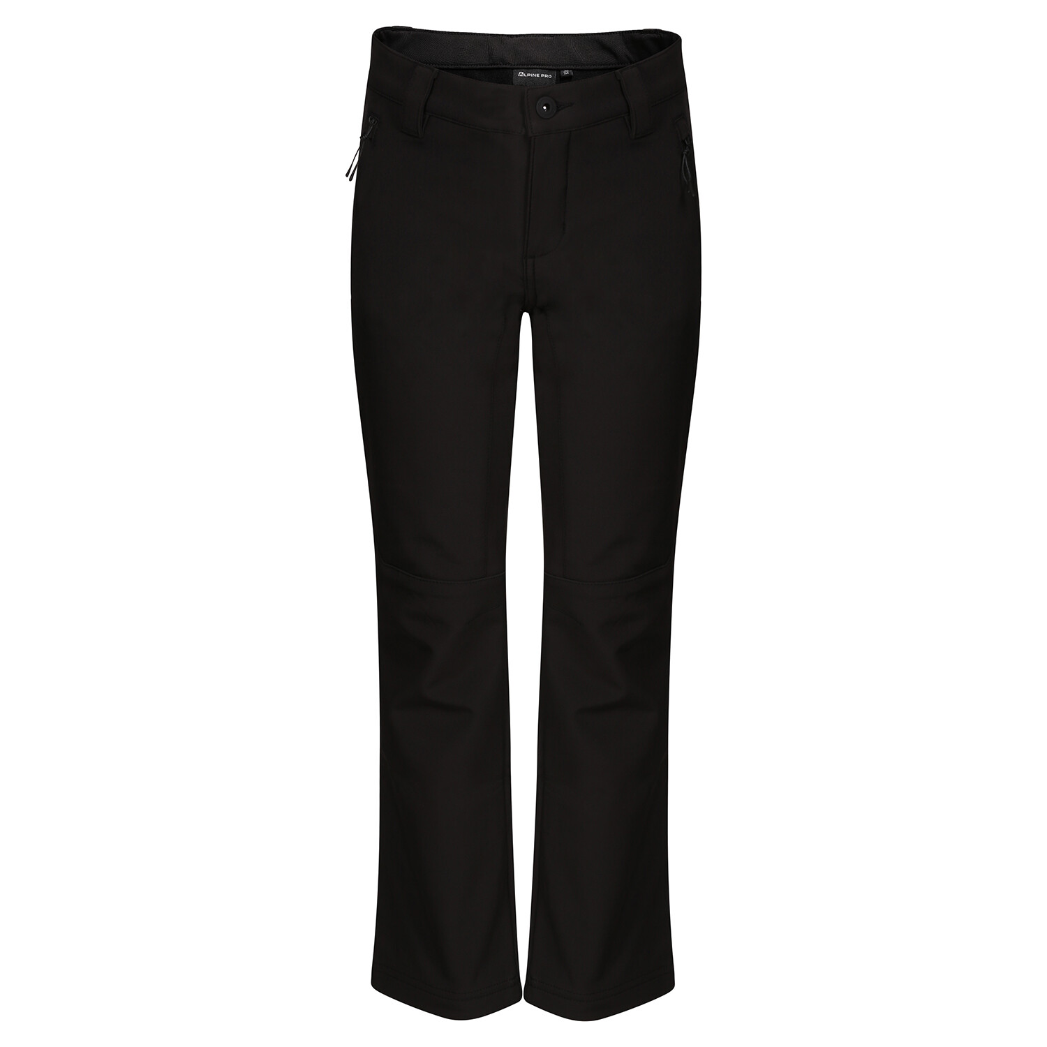 Dětské softshellové kalhoty ALPINE PRO HURFO black