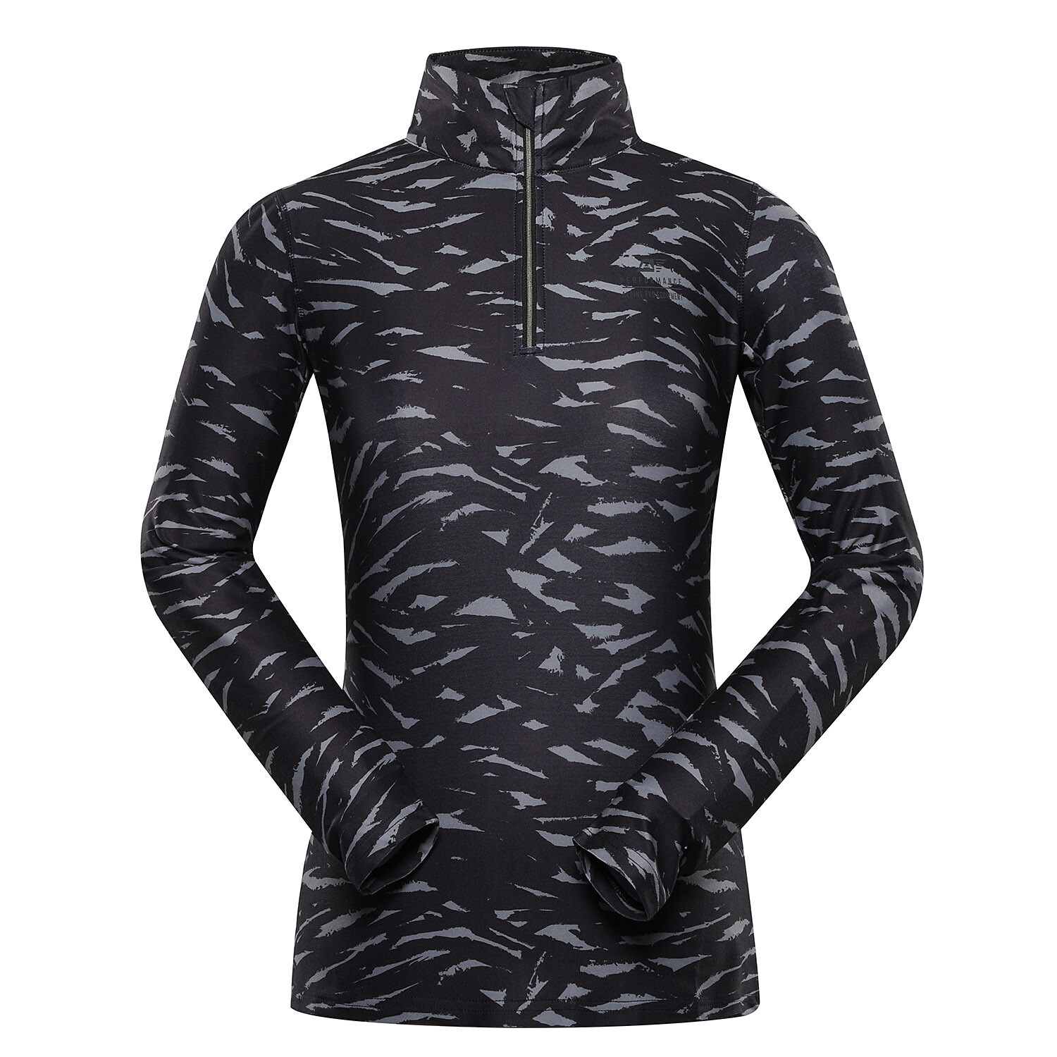 Dámské rychleschnoucí triko ALPINE PRO STANSA black varianta pe