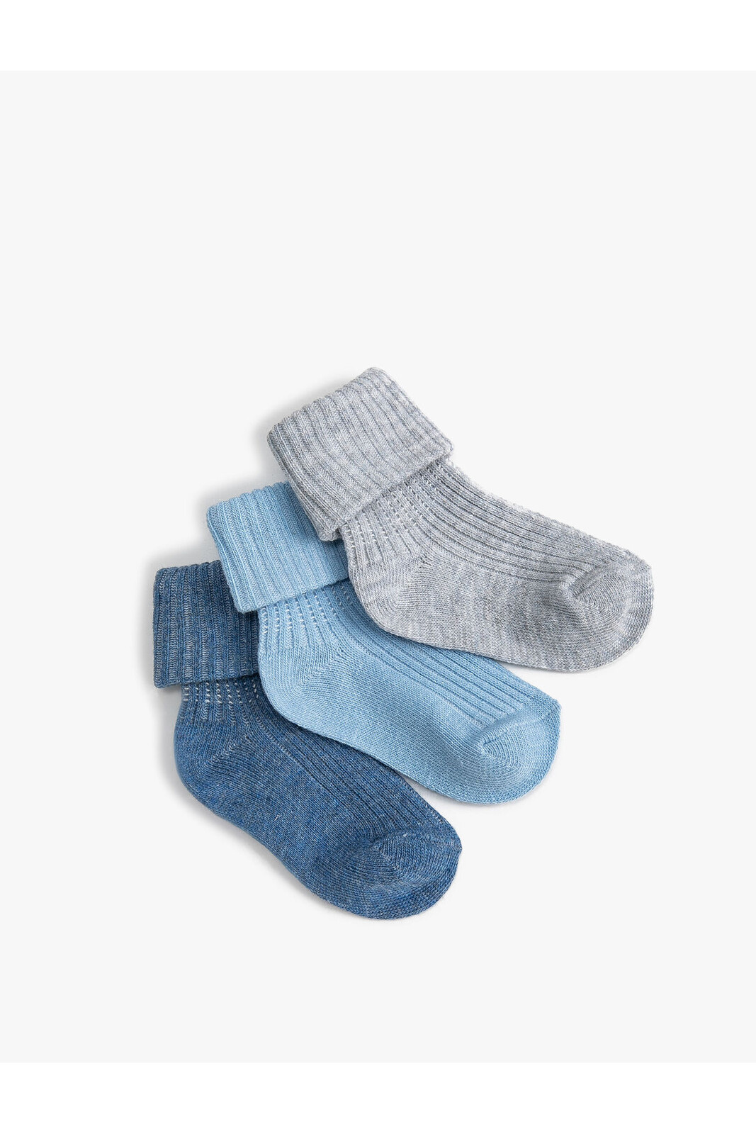 Koton Set of 3 Colorful Socks. Cotton