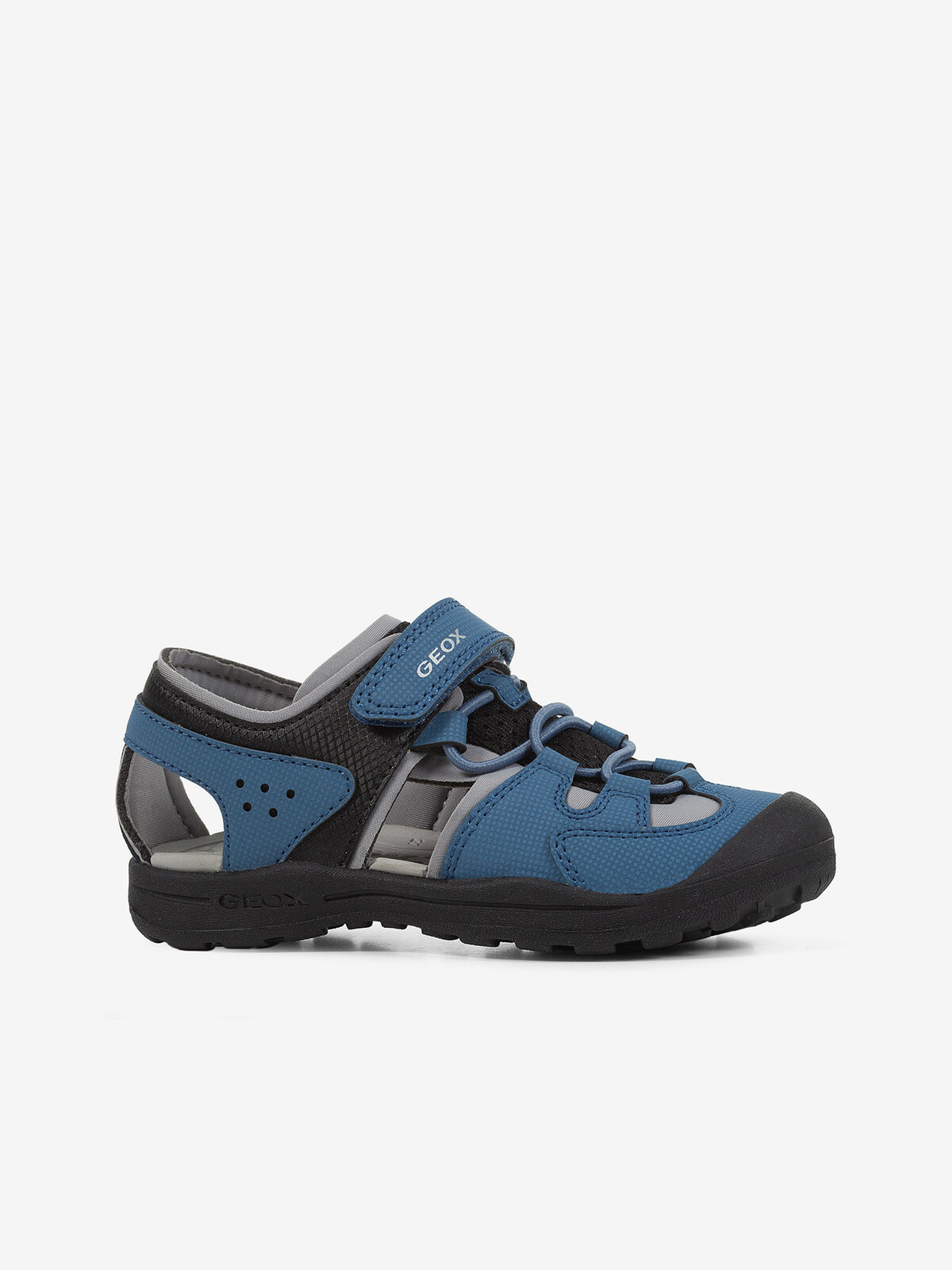 Tmavě modré chlapecké outdoorové sandály Geox Vaniett