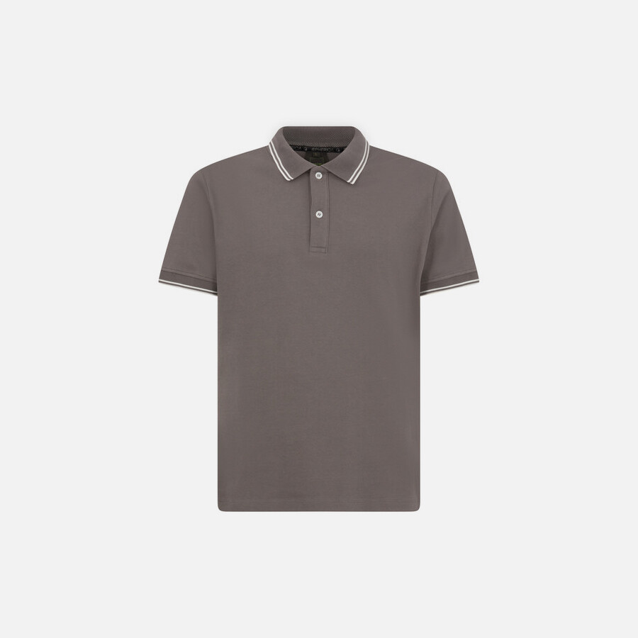 Krémové pánské polotričko Geox Polo - Pánské