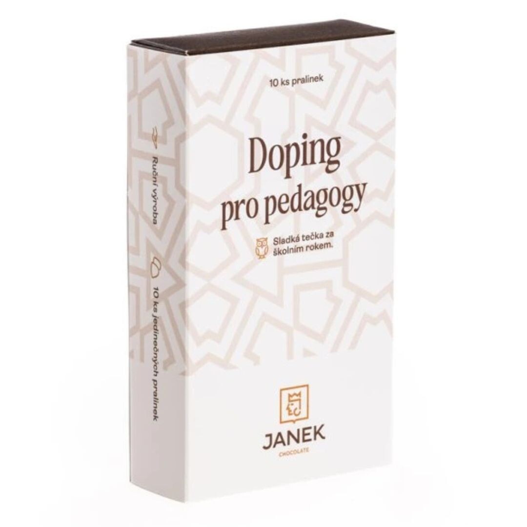 JANEK Dárková krabička pro učitele 10 ks Množství: Doping pro pedagogy