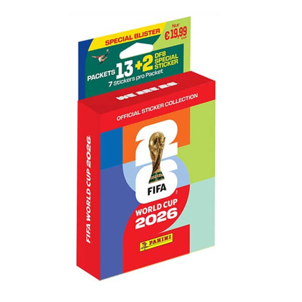 FIFA World Cup 2026 Eco Blister - fotbalové samolepky