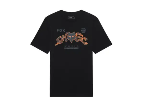 Fox Yth Image Print dětské triko krátký rukáv Ultra Black vel. YL