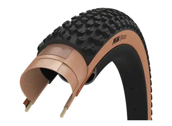 Goodyear Peak Ultimate Tubeless Complete 35-622 gravel plášť kevlar Tan rozměr 35-622