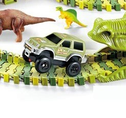 mamido Náhradní autíčko pro Dinosauří autodráhu 240 dílků S-XC256A