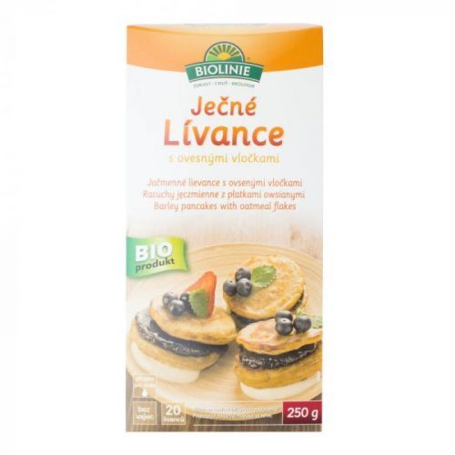 Lívance ječné 250 g BIO BIOLINIE