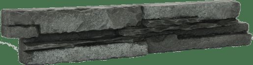 VASPO Betonový obklad KÁMEN Považan černý 37,5 x 6,7 cm