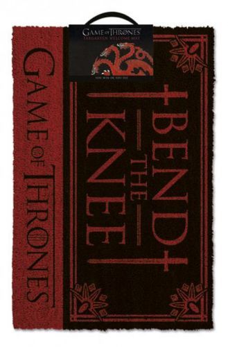 Posters Rohožka Hra o Trůny (Game of Thrones) - Bend the knee