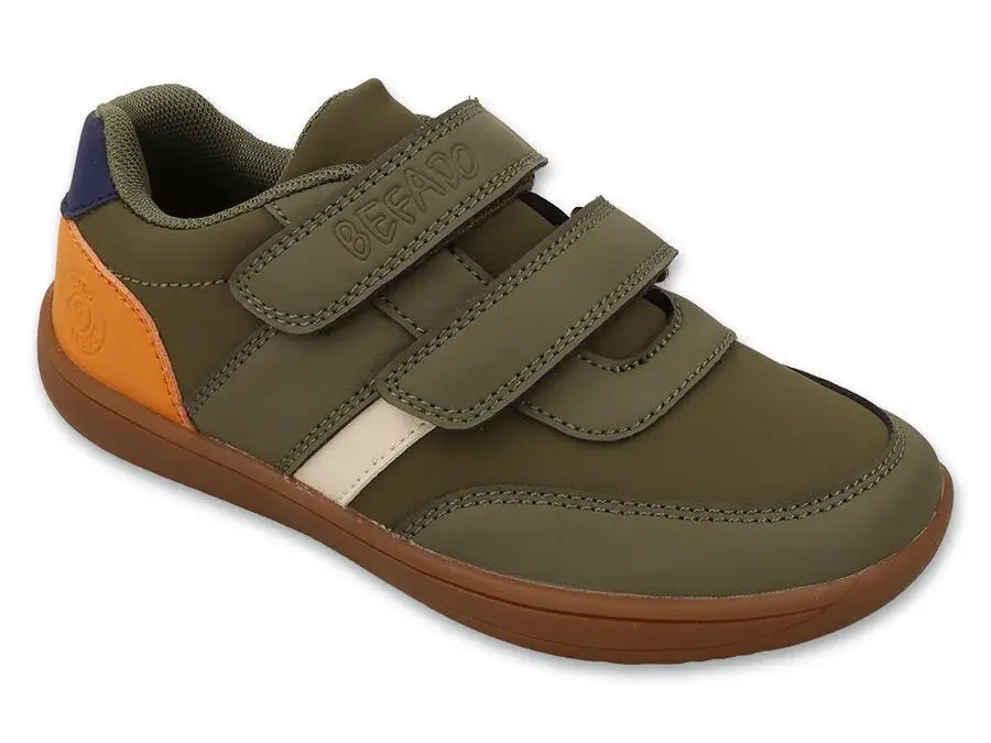 BEFADO 004X022 tenisky BAREFOOT CASUAL zelené 25 004XY022_25