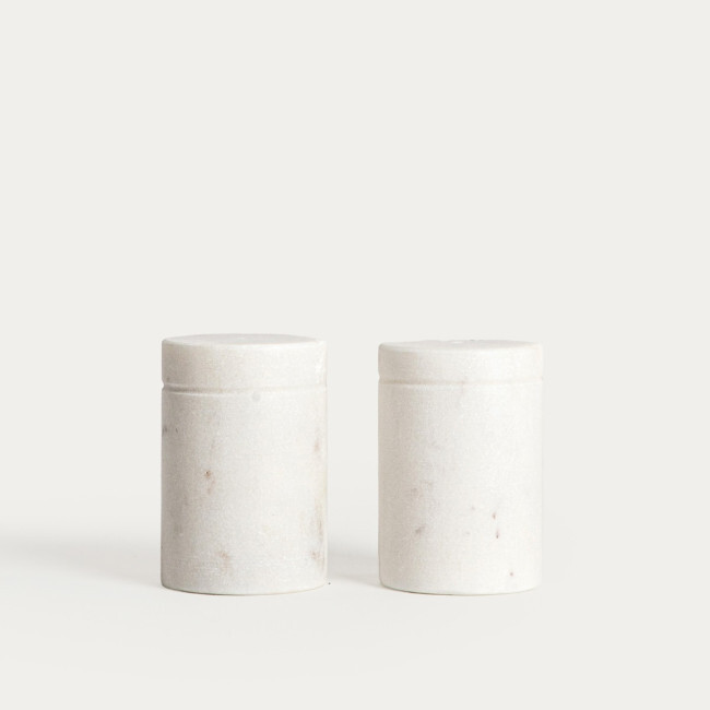 Sada dvou kořenek MARBLE mramorové 776786