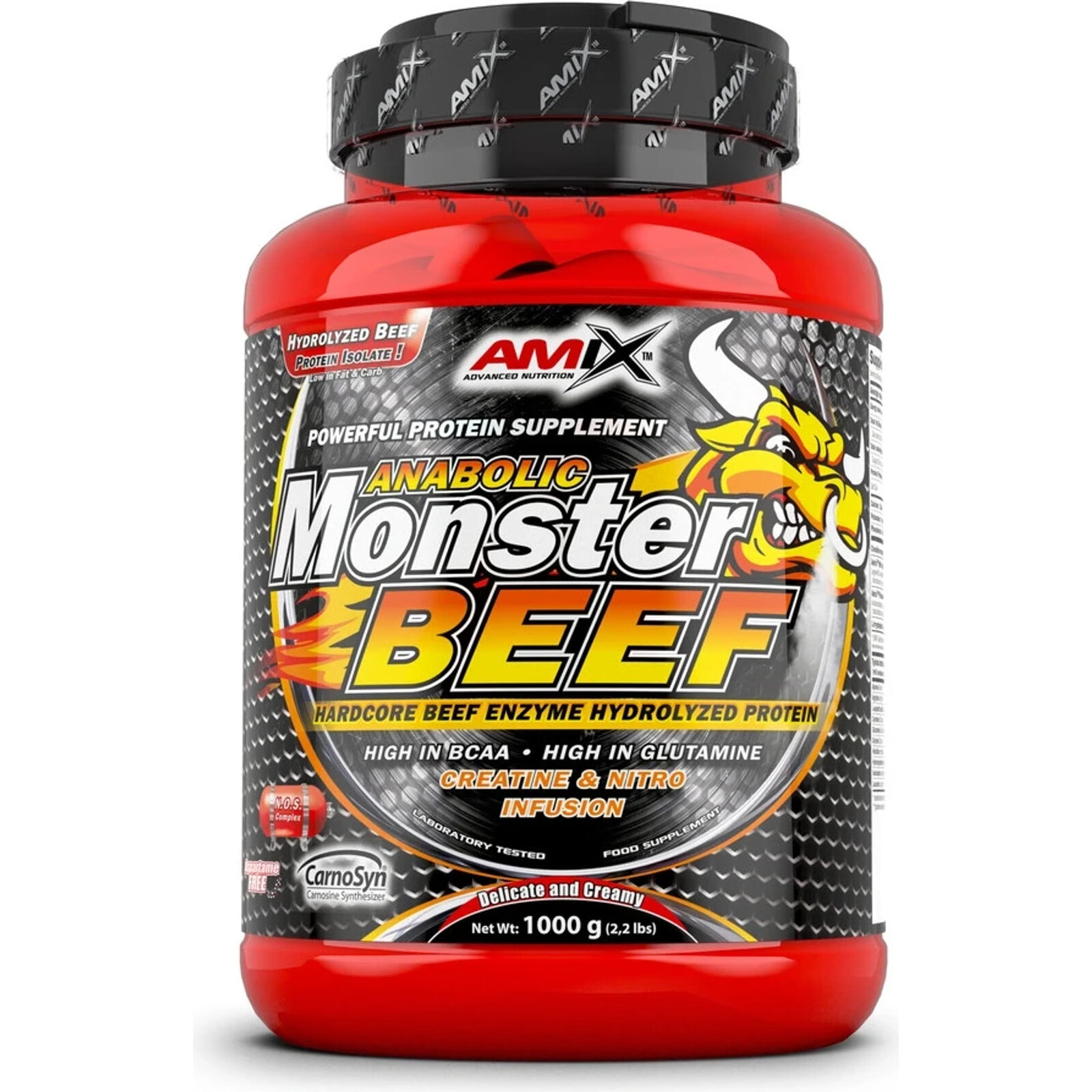 Amix Nutrition Amix Anabolic Monster Beef 90% 1000 g Příchuť: Čokoláda