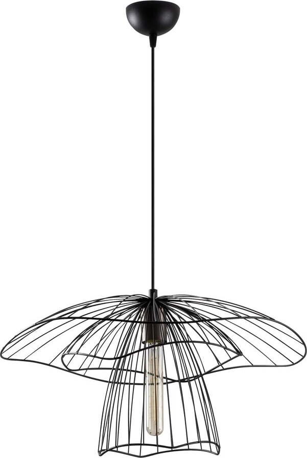 Černé závěsné svítidlo ø 50 cm Farac – Opviq lights