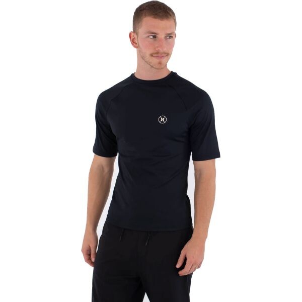 Lycra Hurley Icon Circle S/S - Černá - L