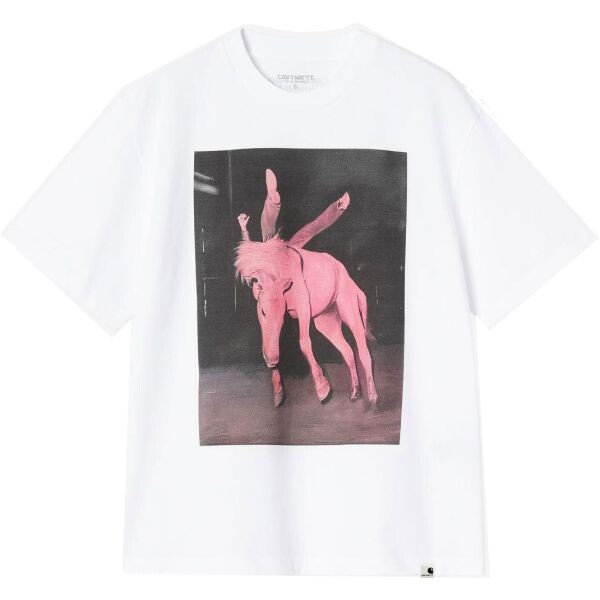 Triko Carhartt Wip Sean Hamilton S/S Wms - Bílá - M